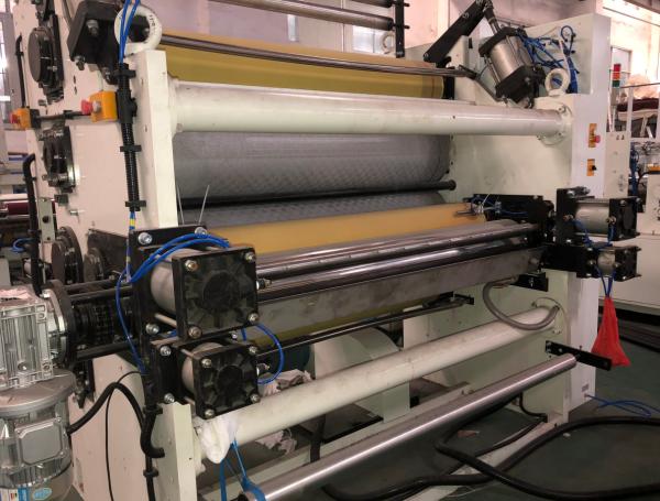 200-250m/Min Paper Roll Rewinder Machine , 4pcs Knives Toilet Paper And Kitchen Towel Roll Making Mahcine