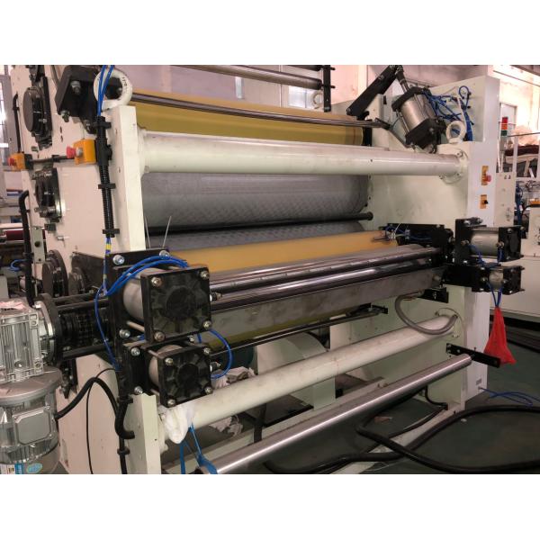 PLC 4 Blades Jumbo Reel Winding Machine CE Roll Slitter Rewinder Machine