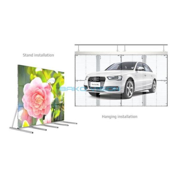 Indoor Transparent LED Screen P3.9/7.8mm Curtain Glass LED Display Wall