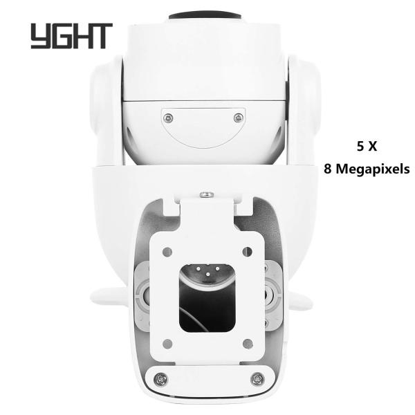 5X Zoom outdoor IP PTZ Wifi Camera 8.0MP NOVA SONY415 Metal Housing 60M IR Distance