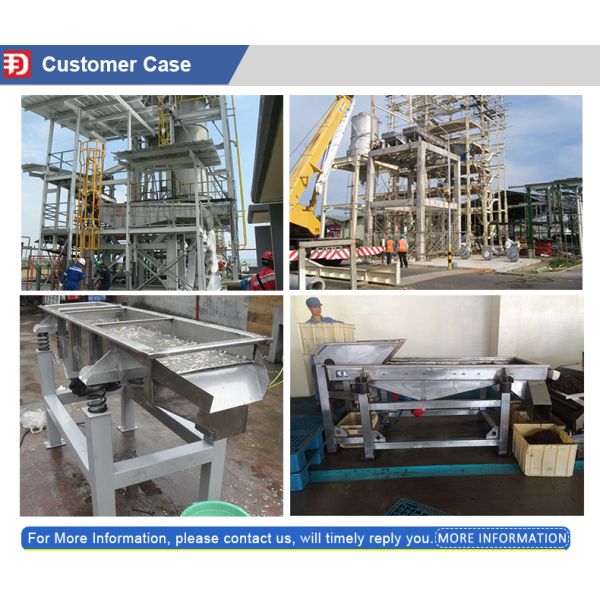 380V 415V 450V Clay Powder Vibrating Screen Sand Sieving Machine