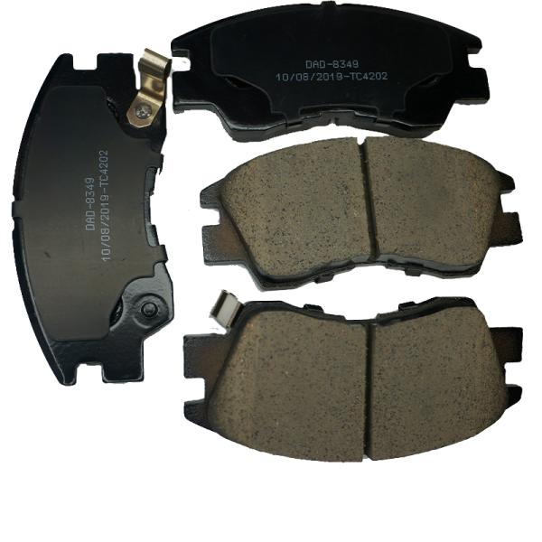 Renault Car Fitment D1757 Ceramic Low Metal Disc Brake Pads OE 440602154R 2001-2011