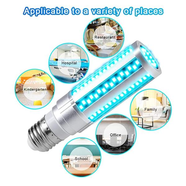 84 Pcs SMD 2835 LED UV Bulb Light Sanitizer For Room CRI 80 110*35mm