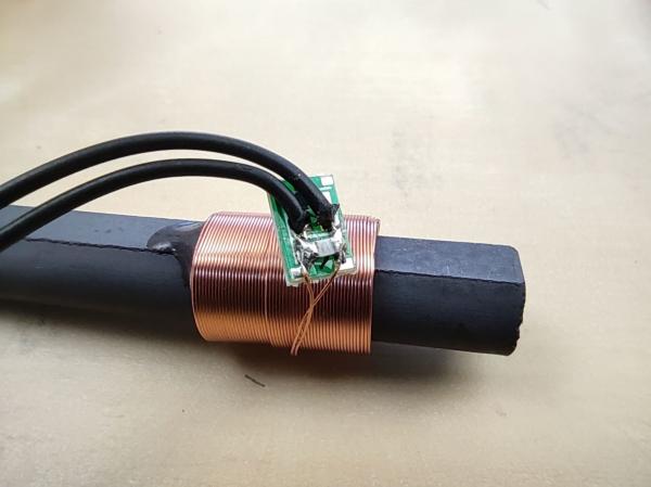 Mn Zn Ferrite Rod Core 200mm 20mm Copper Coil Antenna Ferrite Rod Bar