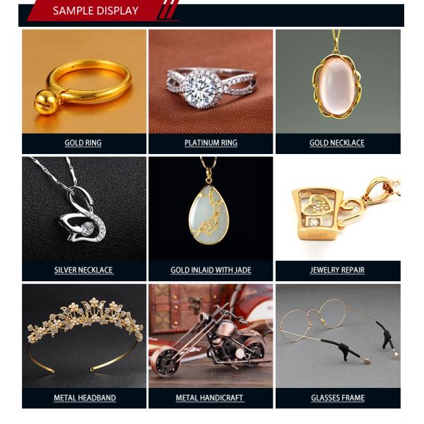 CE Mini Jewelry Laser Welding Machine Practical For Gold Anklet