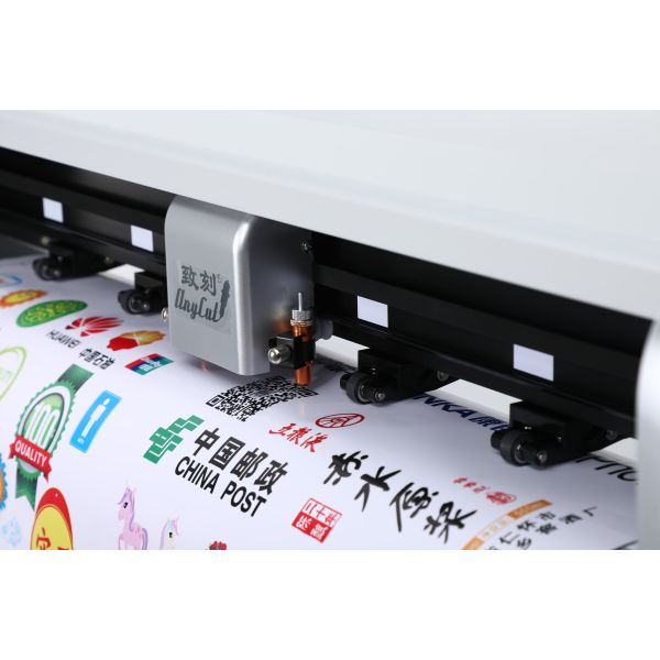 ZKD1000 Double-Head Camera Vinyl Cutter for Print Shops & Custom Sticker Making