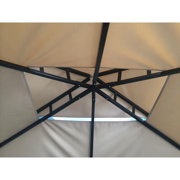 Polyester Sail Material 2.5*1.3*2.5M Patio Shelter Canopy Tent for BBQ Grill Gazebo
