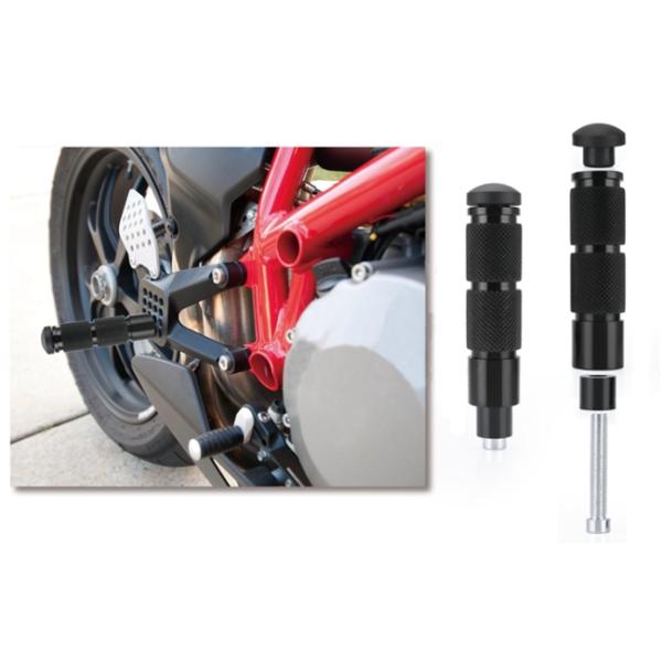 CNC Aluminum Motorcycle Modified Parts Pegs Rear Pedals Set For BMW / Honda
