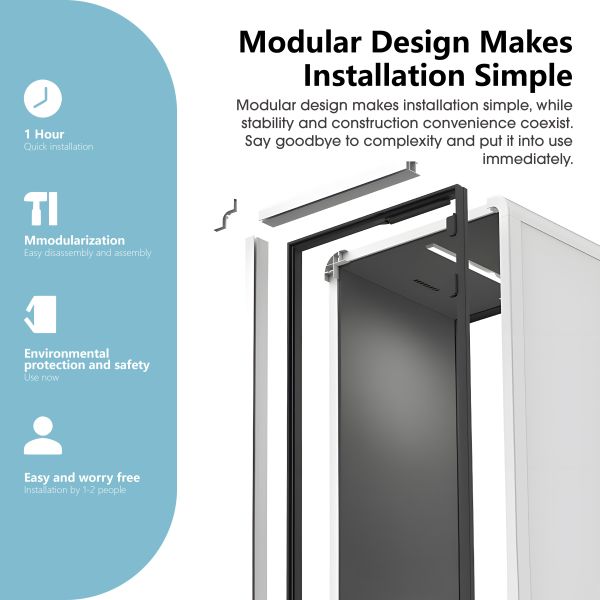 Customized Private Office Modern Modular Office Furniture, Soundproof Partitions, Workstations, Office Partitions, and Pods