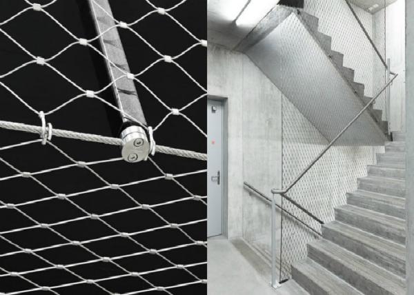 Sus 304 Sus 316 Stainless Steel Cable Netting Ferrule Type