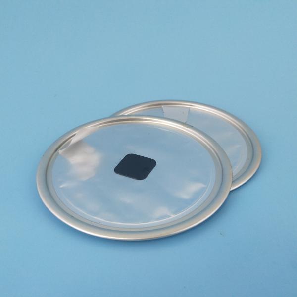 Food Grade Coffee Bean #401 #502 Aluminum Peel Off with Valve for Paper Tube Food Can Lids