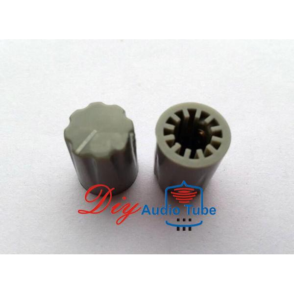 Brown Guitar AMP Volume Knob Set Pointer Knob For Guitar Effect Pedal 6.4mm