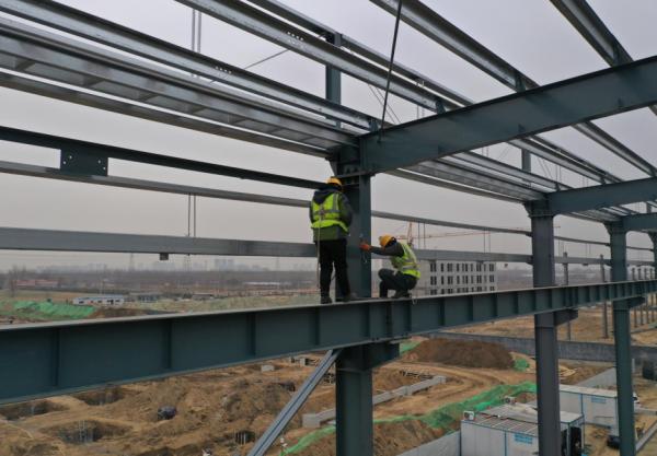 Environmentally friendly and durable Steel Structure Industrial Buildings Manufacturing logistics and warehousing Industrial park layout