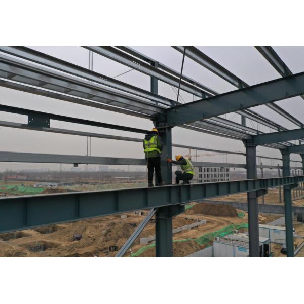 Edificios industriales con estructura de acero, ecológicos y duraderos, fabricación, logística y almacenamiento, diseño de parques industriales