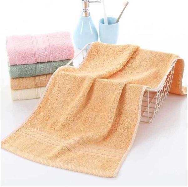 34 X 75cm Cellulose Cleaning Cloths Bamboo Fiber Bath Towels