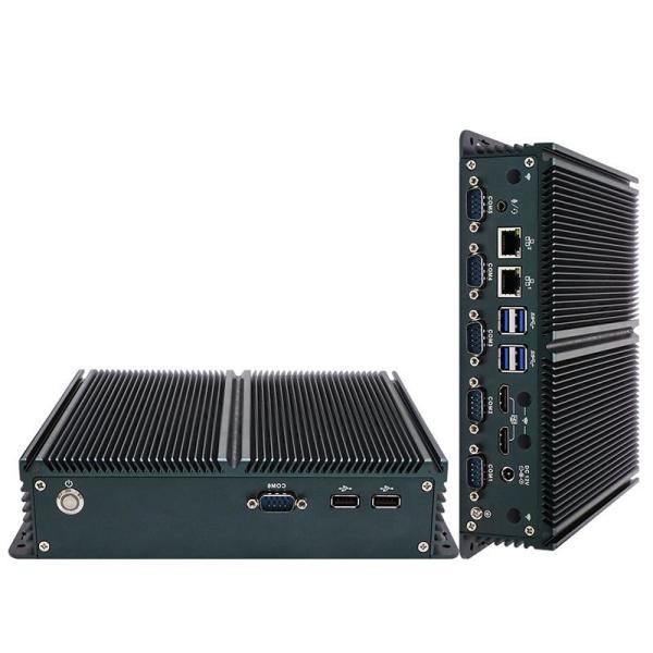 Certified IBOX-1326 Quad Core N100 Industrial Mini PC With 2*Intel I211 AT LAN and DC 12V Input