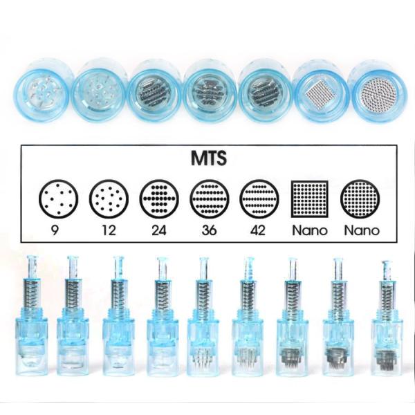 X5 Electric Derma Pen Stamp 9/12/36/42/Nano Needle Cartridges for Neck/Throat Target Area