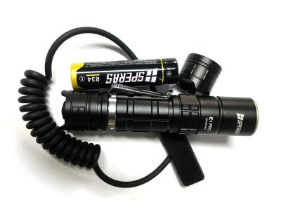 Rifle Mounted Tactical 1700lm Handheld LED Flashlights