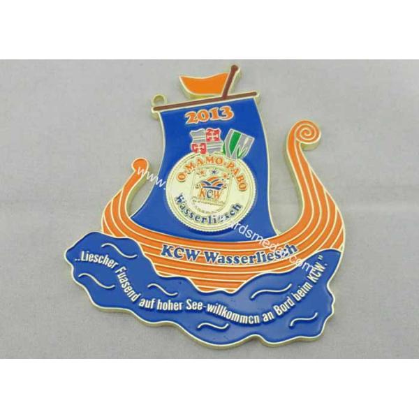 Customized Zinc Alloy Enamel Medal , Colorful Souvenir Medal For Decorate