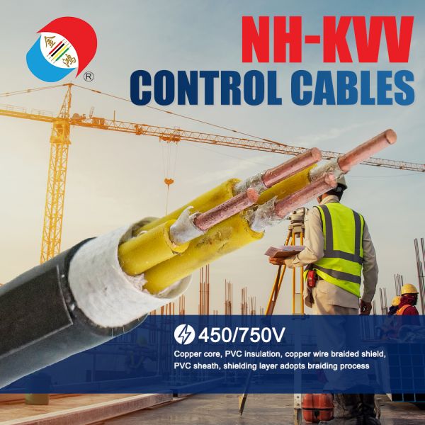 NH-KVV Fire Survival Control Cable for Critical Emergency & Alarm Systems 450/750V IEC Certified