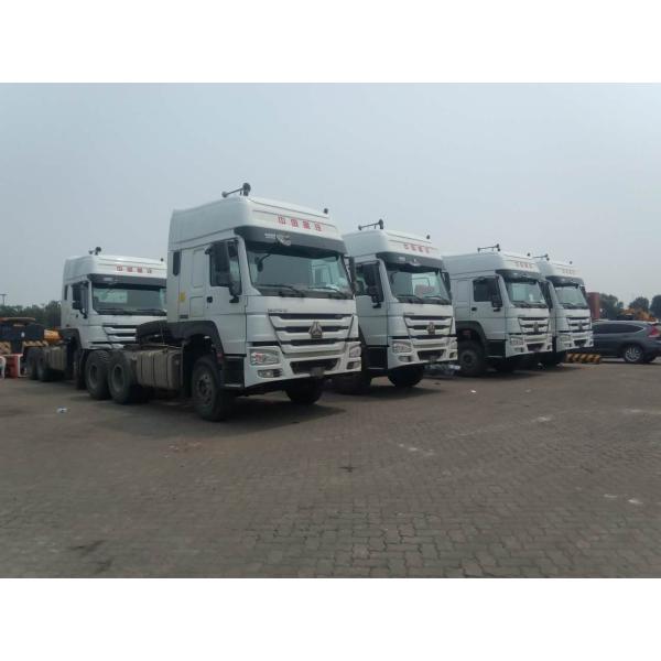 Sinotruck Howo 336 371 420 hp Tractor Head 6X4 6x2 10 Wheel Truck,White color
