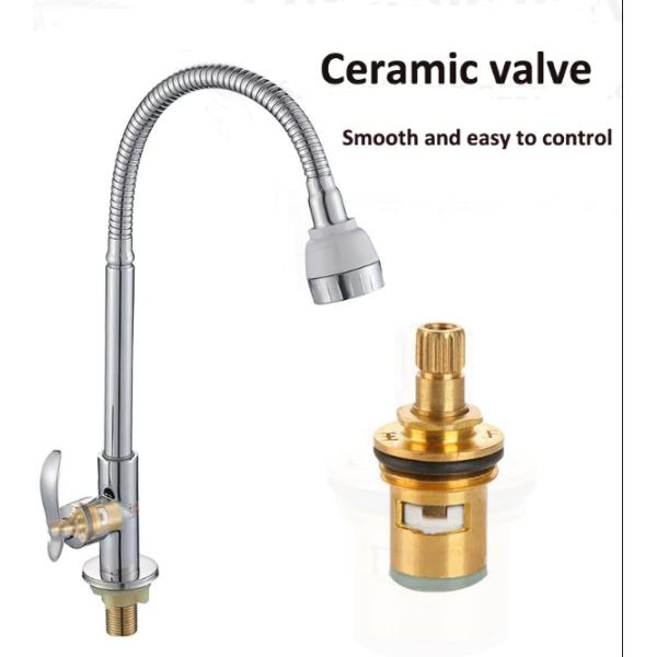 Современный серебряный черный 304 латунный гибкий вытягивающийся кухонный микшер крана раковины