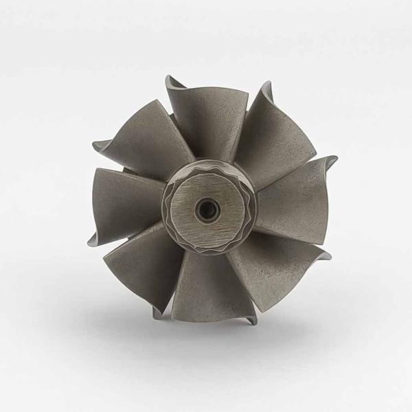 MS-TECH Turbo RHF4 Turbine Wheel Shaft 8973311850 8973311851 Fit Turbos  Ind 44.4mm Exd 37.67mm Blades 8