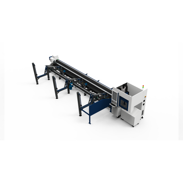 5500-6500mm Tube Length Tube Cutting Machine Side Mounted Lathe Follow Up Support