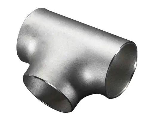 ANSI/ASME Stainless Steel Carbon Steel Butt Welding Tee Customizable Sizes & Material Industrial Grade