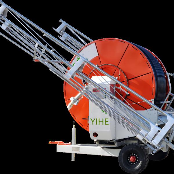 Unleash Power and Versatility Hose Reel Irrigation System 86 KG Weight 236 cm Diameter Truss Support Adjustable Spray