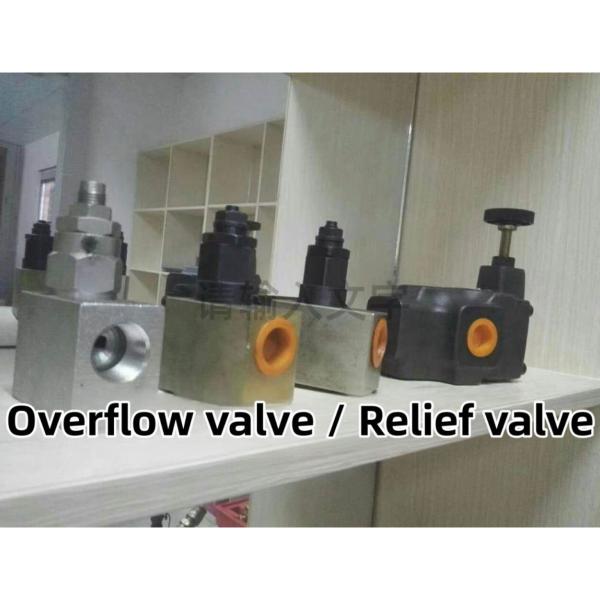 Overflow Valve / Relief Valve Complete In Specifications For Excavator