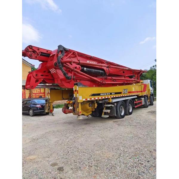 Совершенное первоначальное состояние 62м 4 оси Использованная бетонная насосная машина строительная машина