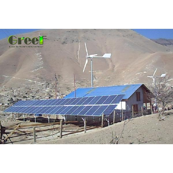 Low Speed 3 Phase PMG Pitch Control Wind Turbine 5kw