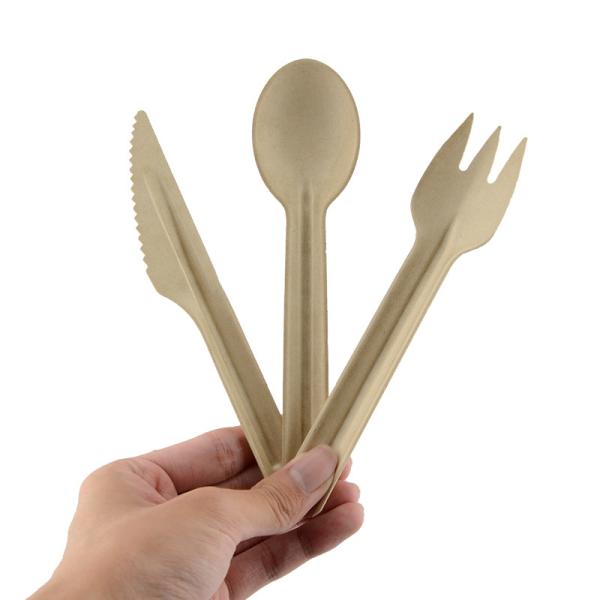 100% Biodegradable устранимое Spoon&Knives, вынос, для ресторана или домашней па