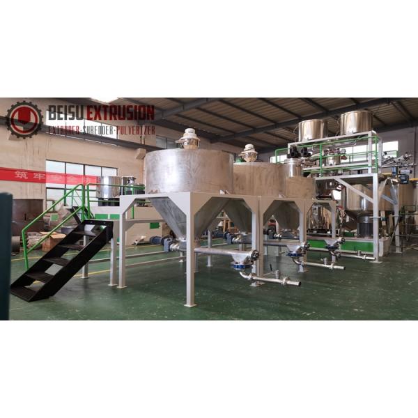 Полностью автоматическая машина смесителя Pvc 2000kg/h с онлайн дозируя системой