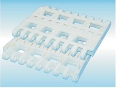 ZY8000FG-3 unichains OPB 4V-36% maximum airflow plastic conveyor modular belt flush grid belt