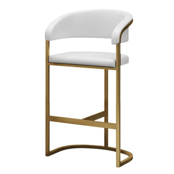 Cuadro de acero inoxidable barras de franela taburetes altos para la cocina