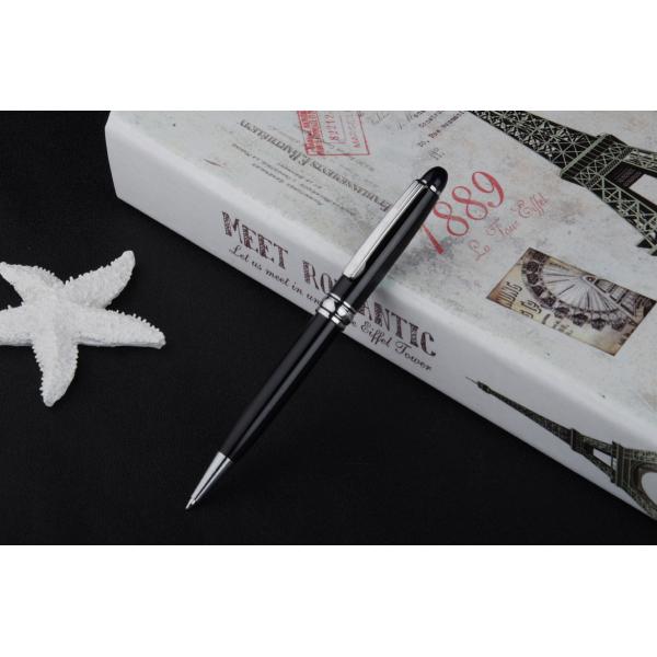 Sopesado Regalo Ejecutivo Logotipo personalizado Rosa Oro Bolígrafo para Profesionales