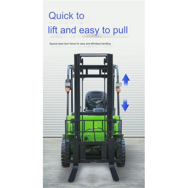 Battery Forklift Truck 2 Ton Smooth Lifting Up To 6m Triplex Mast For Effortless Handling