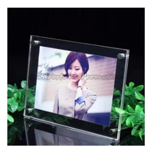 hot Sale promotion customed printed logo Acrylic photo frame gift supplier