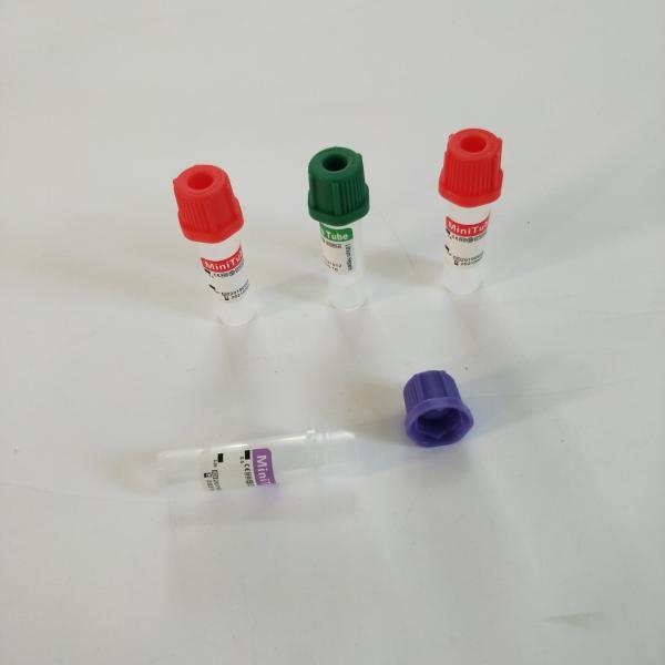 Трубка 0.5ml PP собрания крови Vacuum гепарина микро- 8*45mm для одиночной пользы