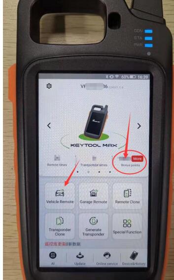 Bluetooth Xhorse VVDI Ключевой инструмент Max с VVDI MINI OBD инструмент Отправить обновление кабеля