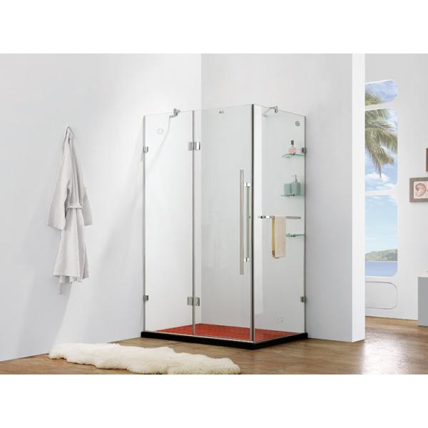 Сдвижная стеклянная угловая душа L0381 санитарный класс 1200×800×1940 мм