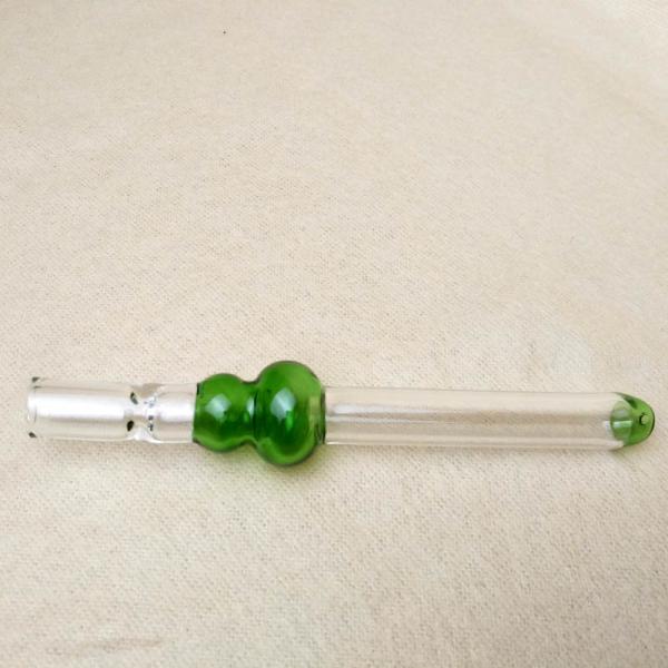 5 Inch Glass Cigarette Shisha Hookah Pipe One Hitter Pipes Cigarette Filters