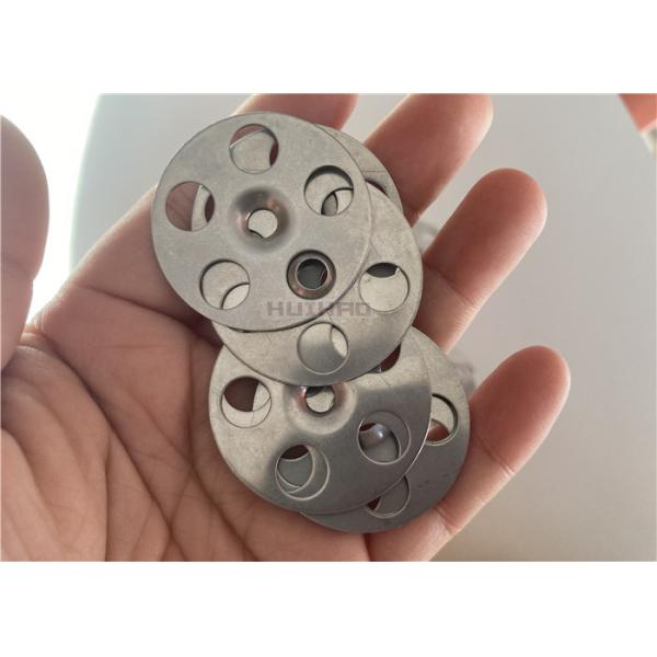 Крепежные пластины из оцинкованной стали для крепления теплоизоляции 75 мм для крепления кровельной теплоизоляции и покровных плит