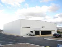 Q235B / Q345B Hangar industrial de acero Edificio prefabricado de 36 m de largo