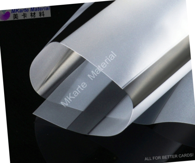 фильм верхнего слоя размера карты A4 A3 PVC 0.04mm покрытый магнитной полосой