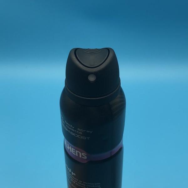 Вентиль для распыливания дезодорантов на организм, свободный от жестокости, с свежим ароматом для распыливания