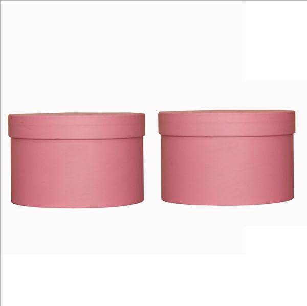 Portable Round Clothing Gift Paper Packaging Boxes Custom Size