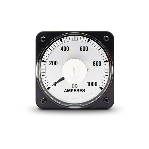 1000A DC Analog Ammeter - Zinc-Plated Steel for Marine & Oilfield Applications